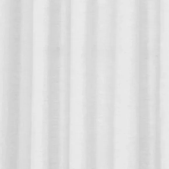 Threshold Light Filtering 100% Linen Single White Curtain Panel 54" x 95" - Picture 4 of 8